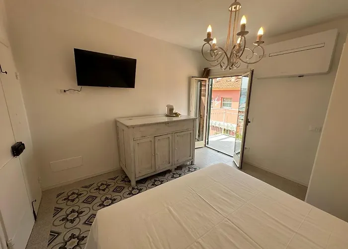 Bed & Breakfast Favolosa Stanza Gialla Con Terrazzino Vista Mare Mottino23 Lerici