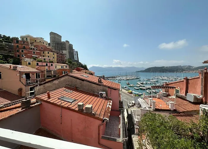 Favolosa Stanza Gialla Con Terrazzino Vista Mare Mottino23 3* Lerici